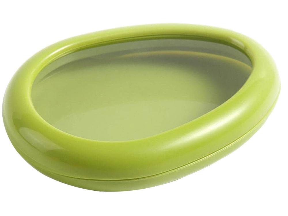 Reusable Fruit and Vegetable Storage Container, 1 pc, Silicone/Plastic (4)