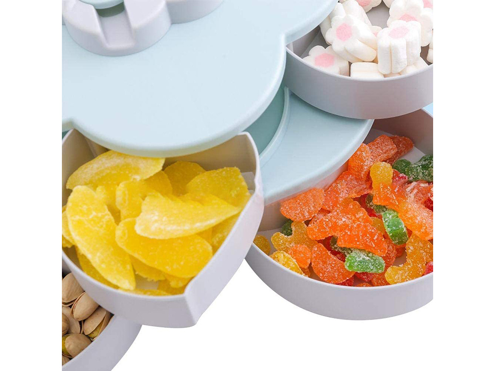 Rotating Candy and Snack Organizer, 5 Compartments (5)