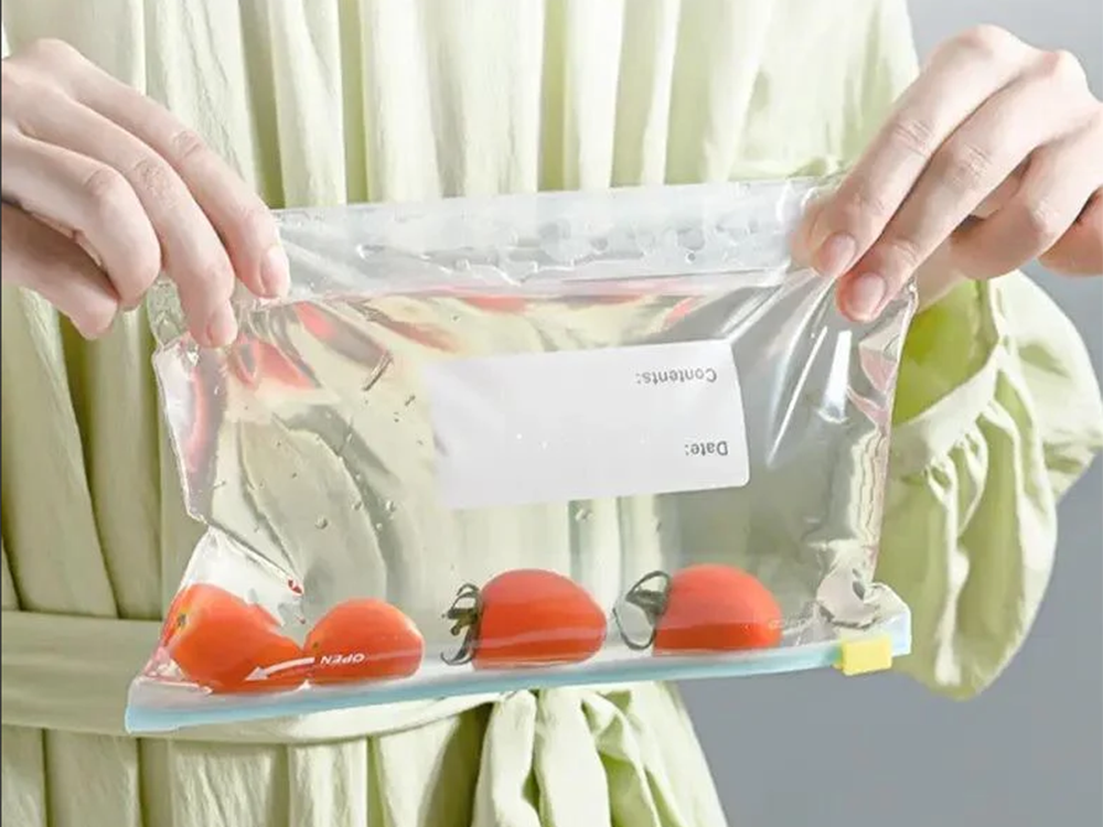 Reusable Plastic Zip Lock Food Bags, 600 ml, 20 pcs (3)