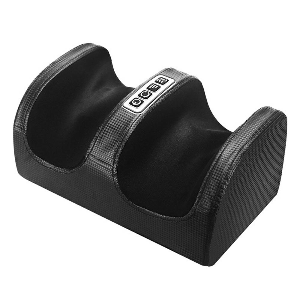 Electric Foot Massager with Heat for Legs and Body, Black