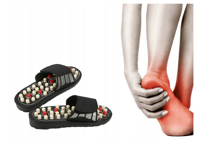Foot Massage Slippers, Size 42/43 (L) | Čības Kāju Pēdu masāžai, Izmērs 42/43 (2)