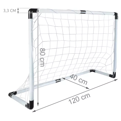 Kids Soccer Goal Set with Ball and Pump 23459 (1)