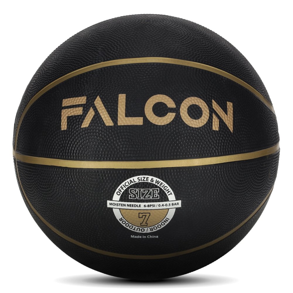 Falcon Size 7 Basketball, black (3)