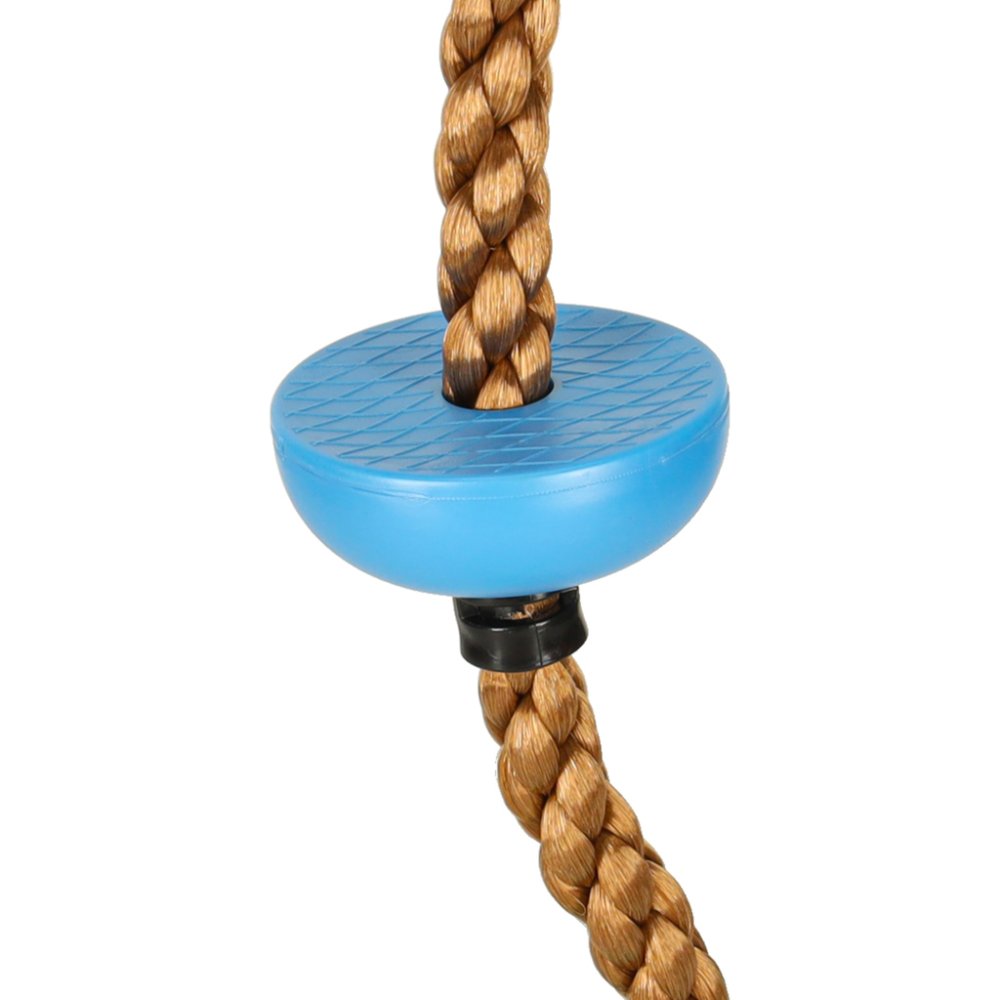 Kids Climbing Rope Swing with Disc Platforms for Backyard 200cm (3)
