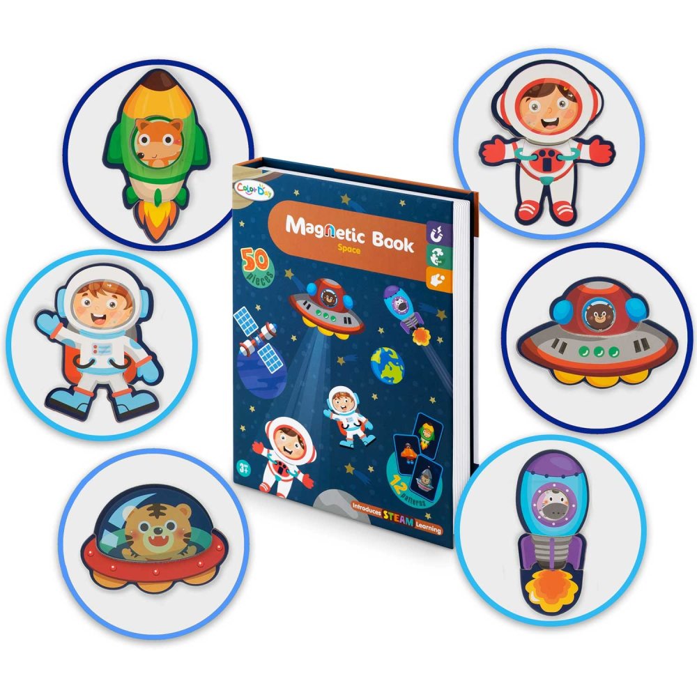 Ricokids Cosmos Magnetic Book Educational Toy RK-770 (2)