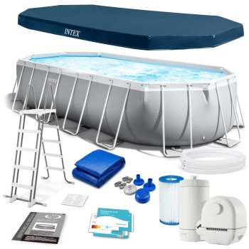 Intex 26798 Rectangular Frame Pool Set 610 x 305 x 122 cm