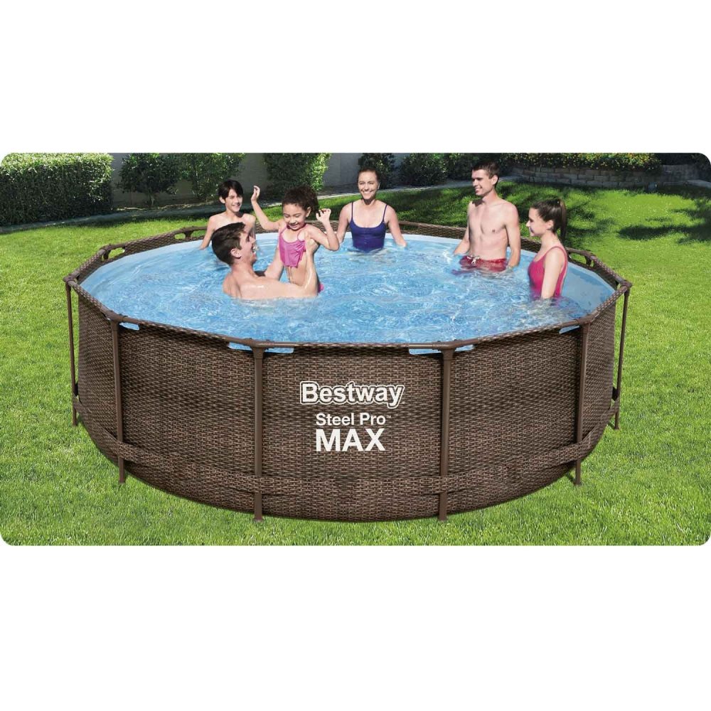 Bestway 56709 Frame Pool Set 366 x 100 cm with Filter Pump and Ladder (0)