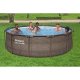 Bestway 56709 Frame Pool Set 366 x 100 cm with Filter Pump and Ladder