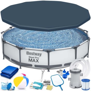 Bestway Frame Pool Set 366 x 76 cm with Accessories 16-in-1 56416