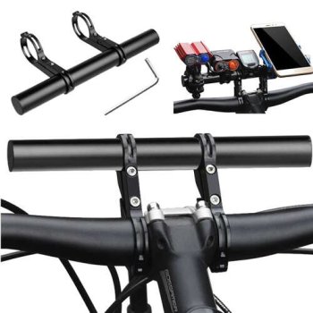 Bike & Scooter Handlebar Extender Accessory Mount 20cm