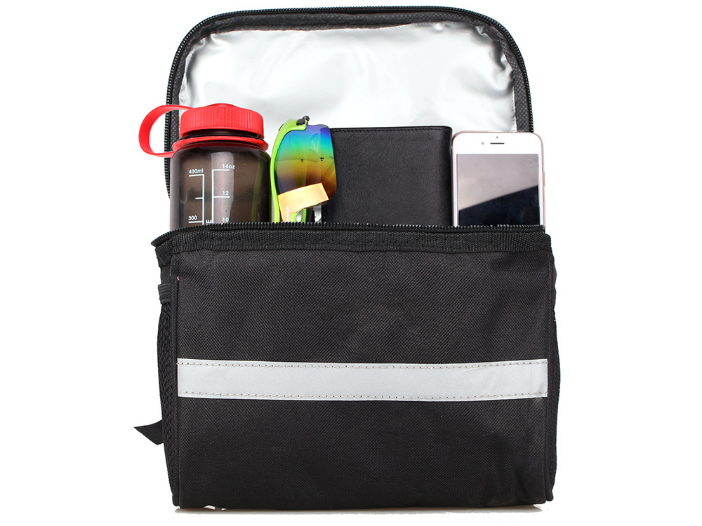 Waterproof Bike Handlebar Bag, Black (2)