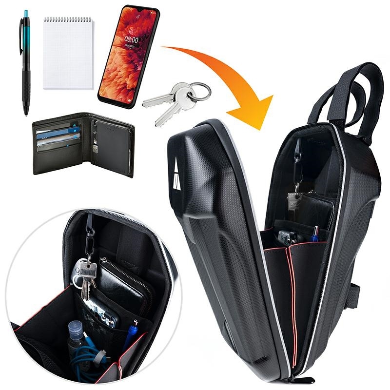 Waterproof Scooter Handlebar Bag 5L, Universal Electric Scooter Storage (2)