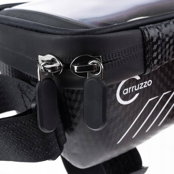 Carruzzo Bike Frame Bag with Touchscreen Phone Holder Waterproof 1L (5)