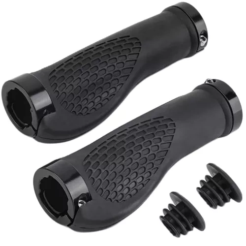 Ergonomic Lock-On Bicycle Handlebar Grips Trizand 23230, 2pcs
