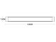 LED Surface Mounted Light Fixture 120cm 28W
