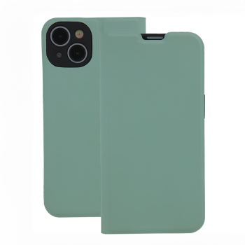 Samsung Galaxy A25 5G (A256E) Smart Soft Book Case Cover, Light Green