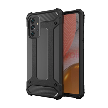 Samsung Galaxy A26 (SM-A266E/DS) Hybrid Armor Case Cover, Black