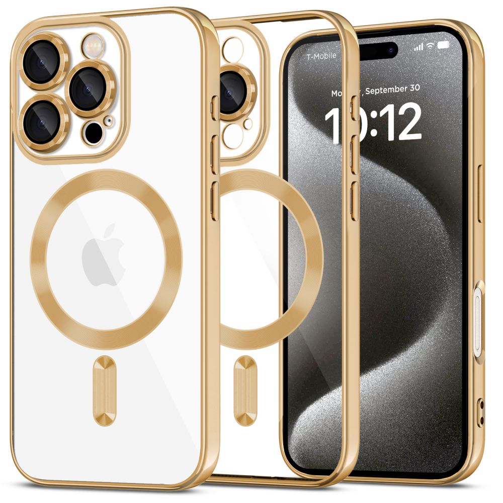 Apple iPhone 16 Pro Max 6.9'' Tech-Protect MagFlex MagSafe Case Cover, Gold