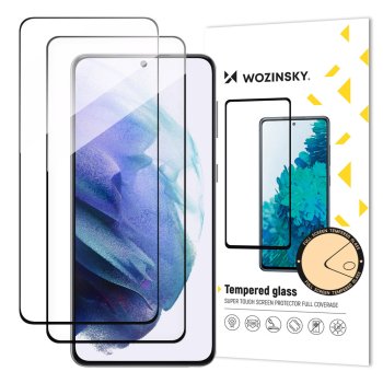 Samsung Galaxy S23+ Plus (SM-S916) 5D Tempered Glass Screen Protector 2pcs., Black