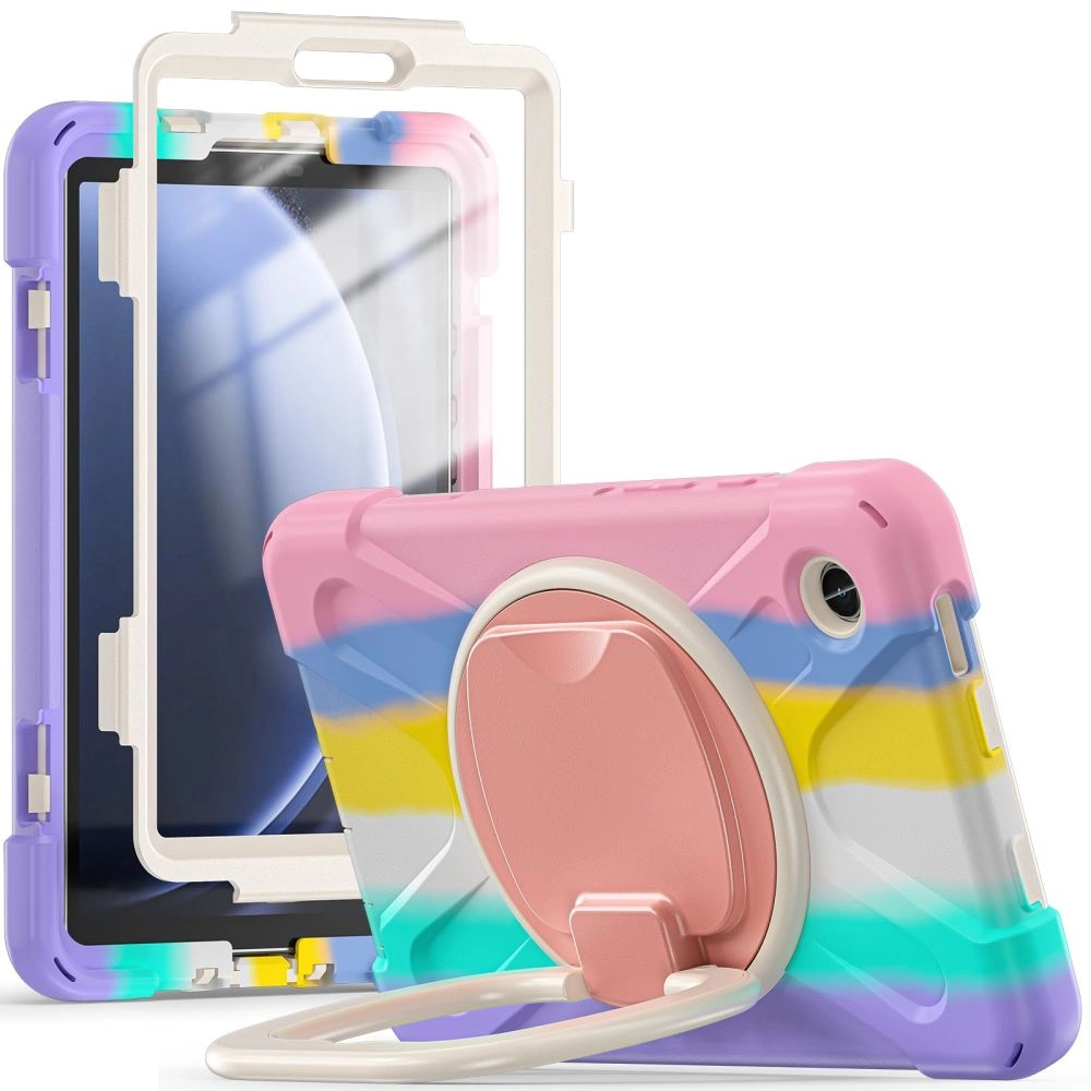 Samsung Galaxy Tab A9 ( SM-X110 / X115 ) Tech-Protect X-Armor Hard Case Cover, Pink and Blue