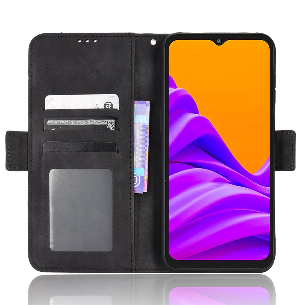 Samsung Galaxy Xcover 6 Pro (SM-G736) / Xcover Pro 2 PU Leather Wallet Case Cover, Black (1)