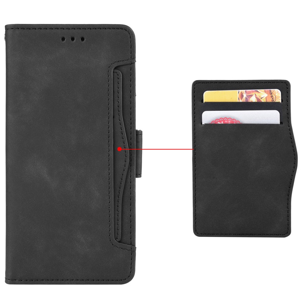 Samsung Galaxy Xcover 6 Pro (SM-G736) / Xcover Pro 2 PU Leather Wallet Case Cover, Black (5)