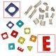 Magical Magnet Blocks Bricks Educational Building Toy + Ball Track with Sound Music, 118 elements