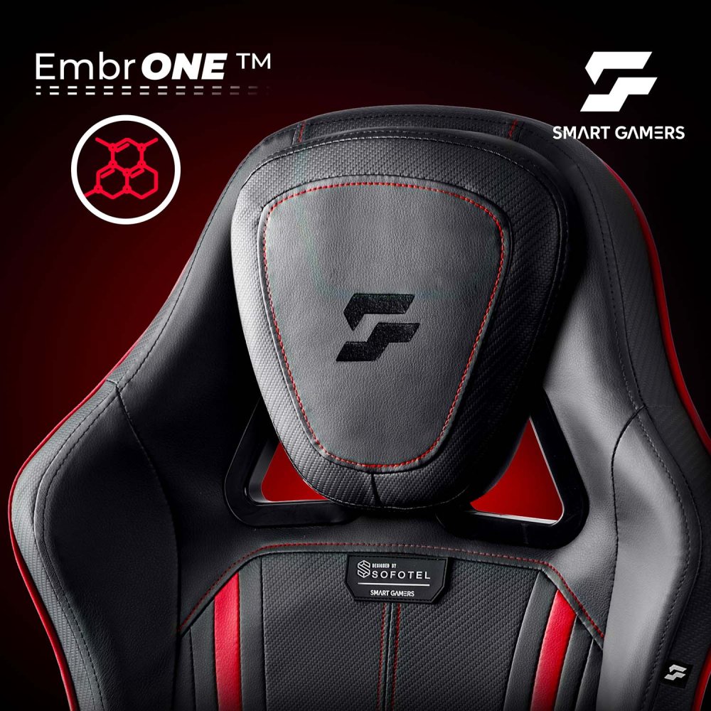 Ergonomic Gaming Chair with Footrest Specter Sofotel, black (3)