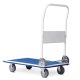 Humberg HM-505 Folding Platform Trolley, 150 kg Capacity, White-Blue