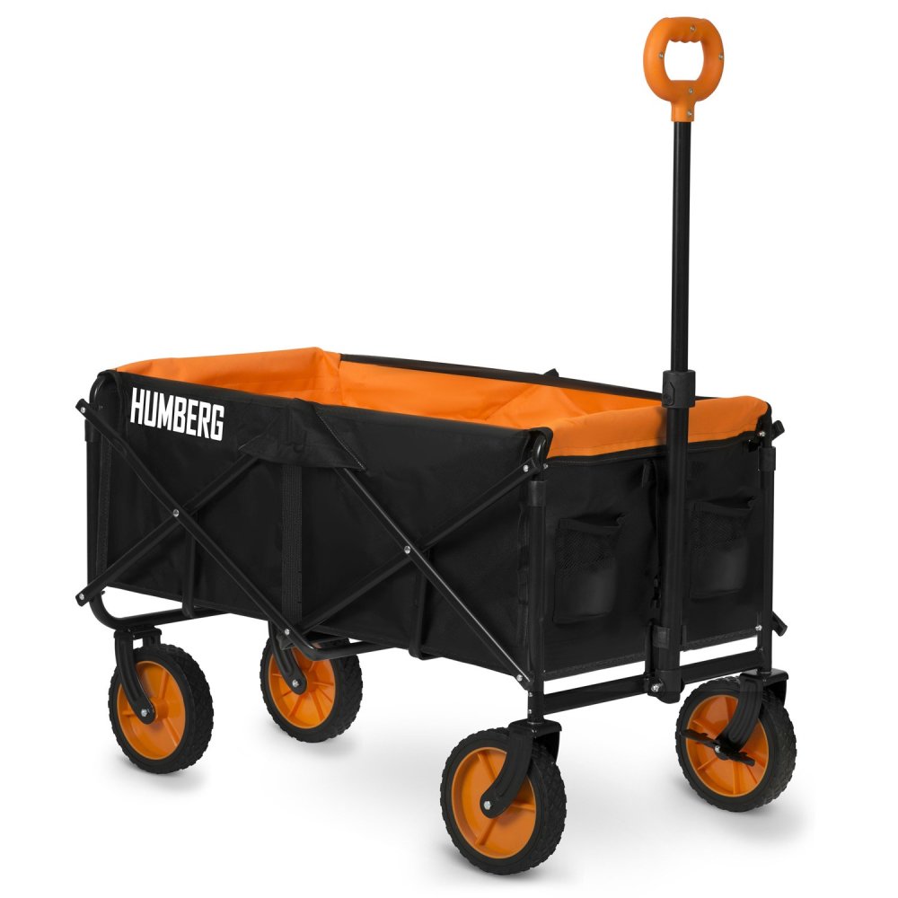 Humberg HM-513 Foldable Transport Cart, 100L | Heavy-Duty Folding Utility Wagon (1)
