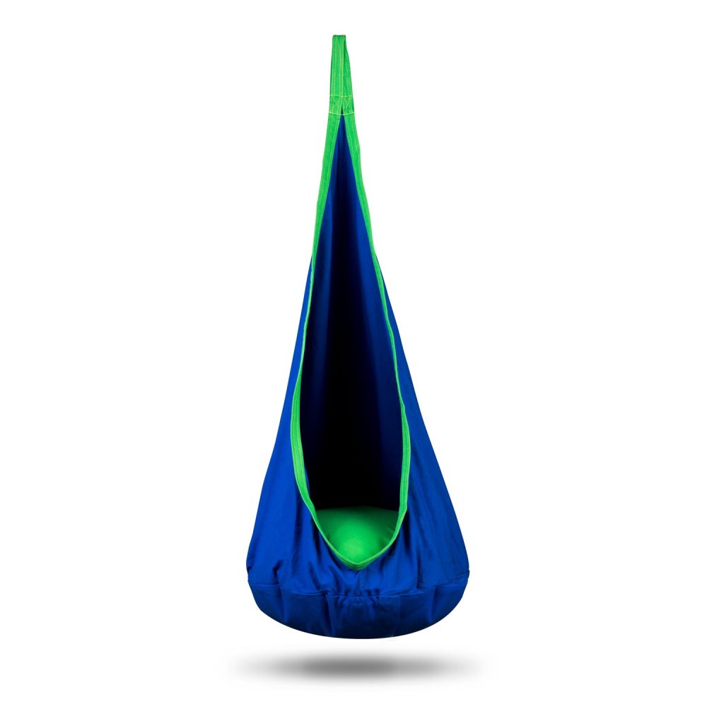 Neo-Sport kids hanging pod swing chair, blue (0)