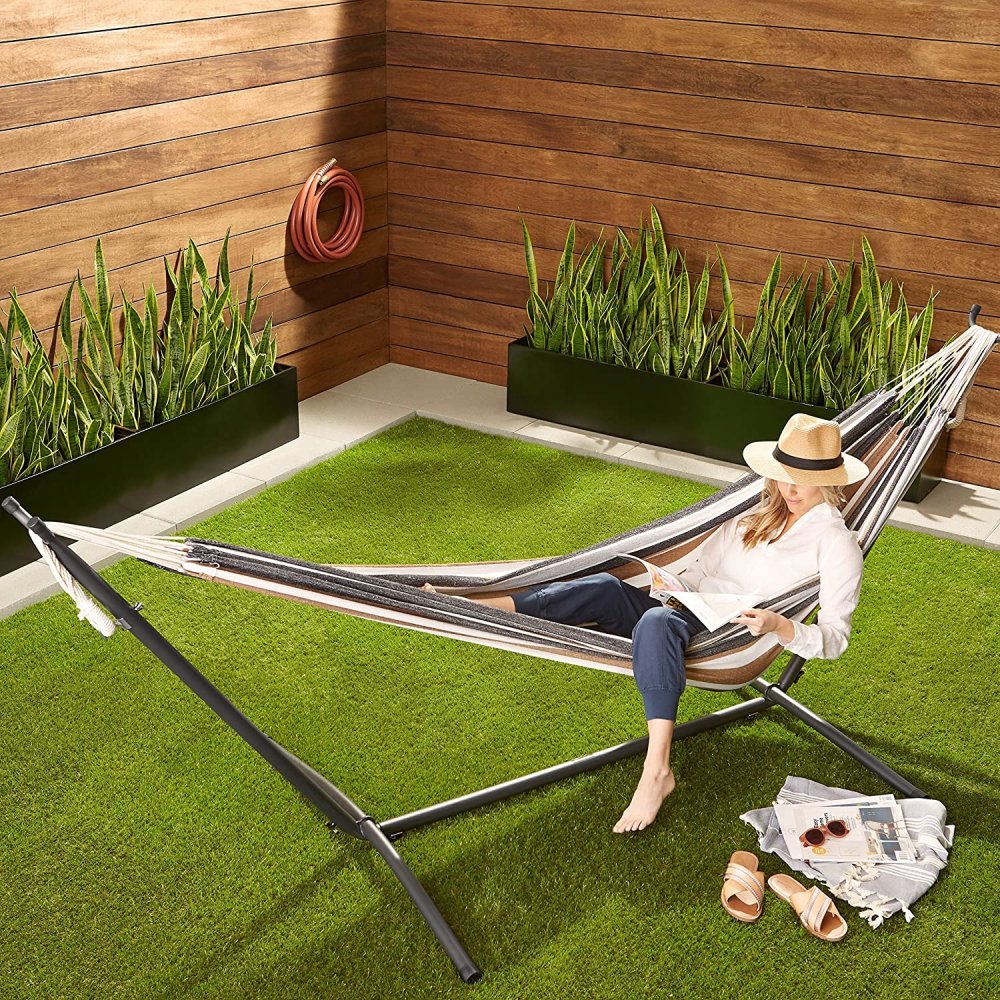 Garden Home Double Hammock, 200x150 cm (1)