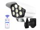 Dummy Camera Lighting Lamp for Home Garden with Built-in Solar Panel