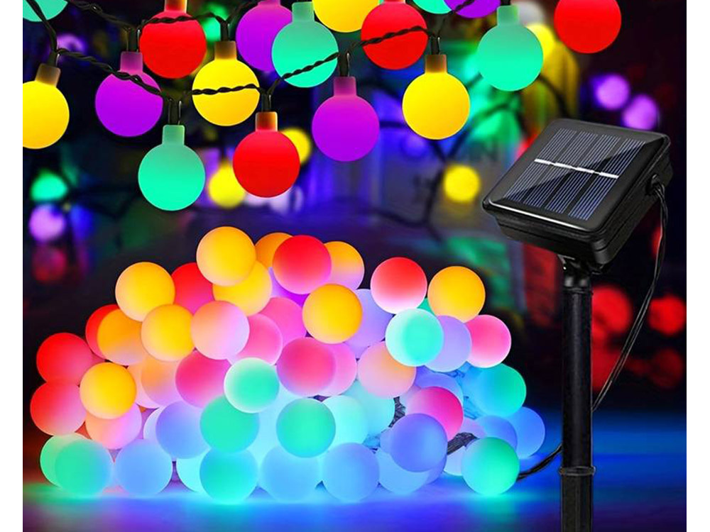 Solar Garden String Lights 40 LED, Multicolor (2)