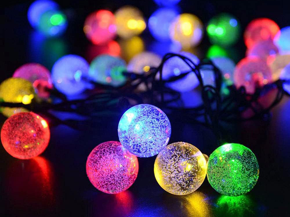 Garden Solar String Lights 20 LED Lamps, Multicolor (0)