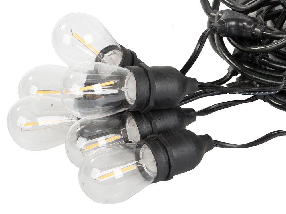 Garden String Light Garland 20 LED E27 Bulbs, 20 m (2)