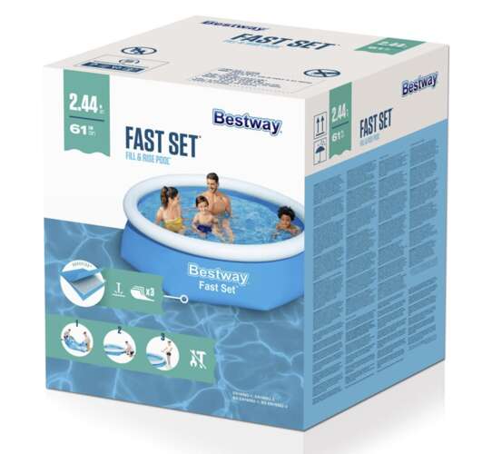 Expandable Garden Courtyard Pool BESTWAY, 305x76 cm (2)
