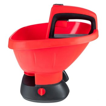 Battery Powered Handheld Seed and Fertilizer Spreader aku-1