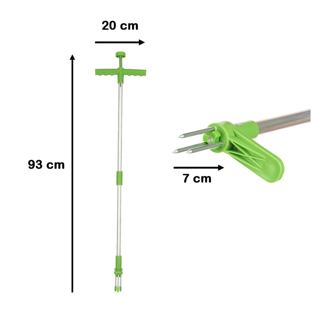 Telescopic Stand Up Weed Puller Root Remover Tool 93cm (3)