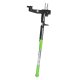 Telescopic Weed Puller LUARO Adjustable Garden Tool, Silver Green Black