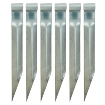 Heavy Duty Trampoline Ground Anchors Stakes 6 Pack 35 x 4 cm