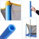 Trampoline Pole Foam Safety Sleeves 12 pcs, Blue
