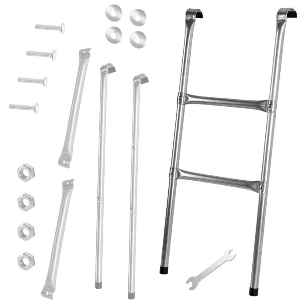 Universal 2-Step Metal Ladder for Garden Trampoline 86 cm (0)