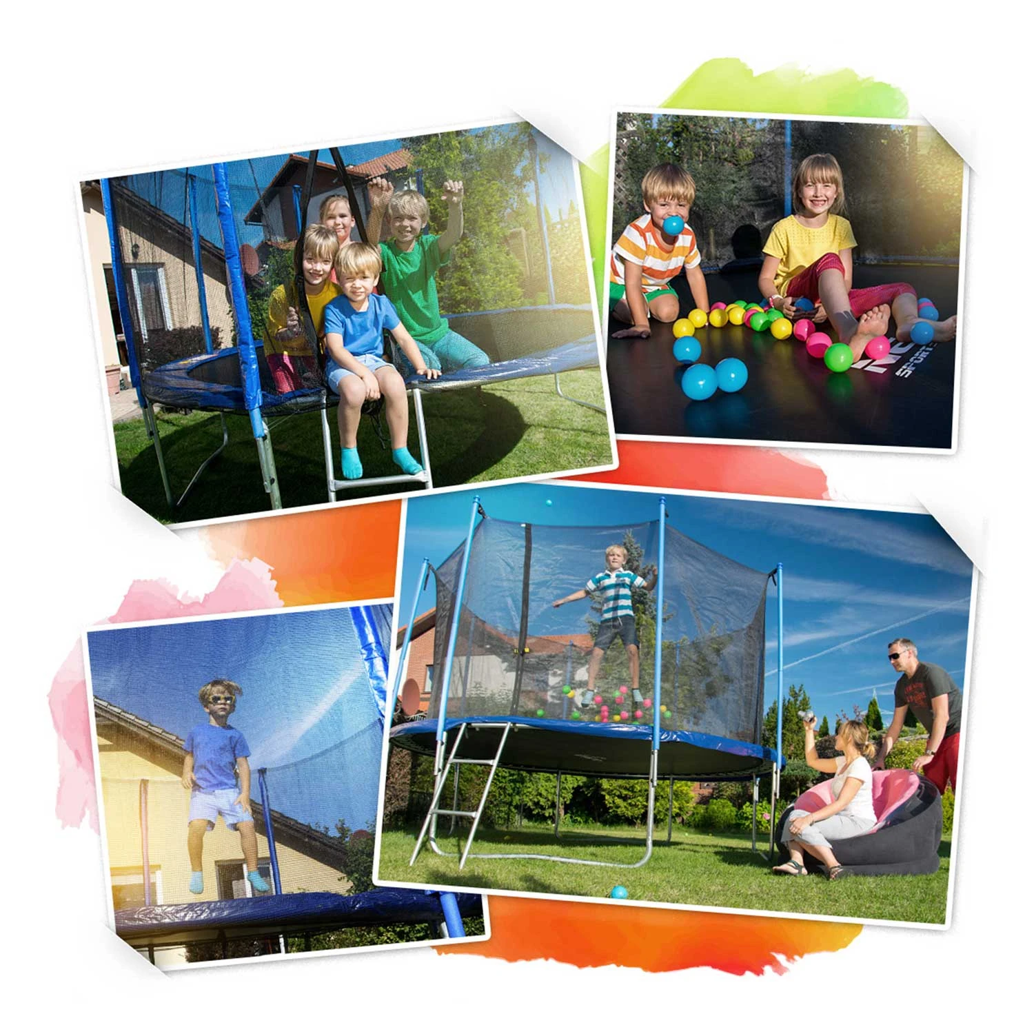 Neo-Sport Garden Trampoline, 252 cm (0)