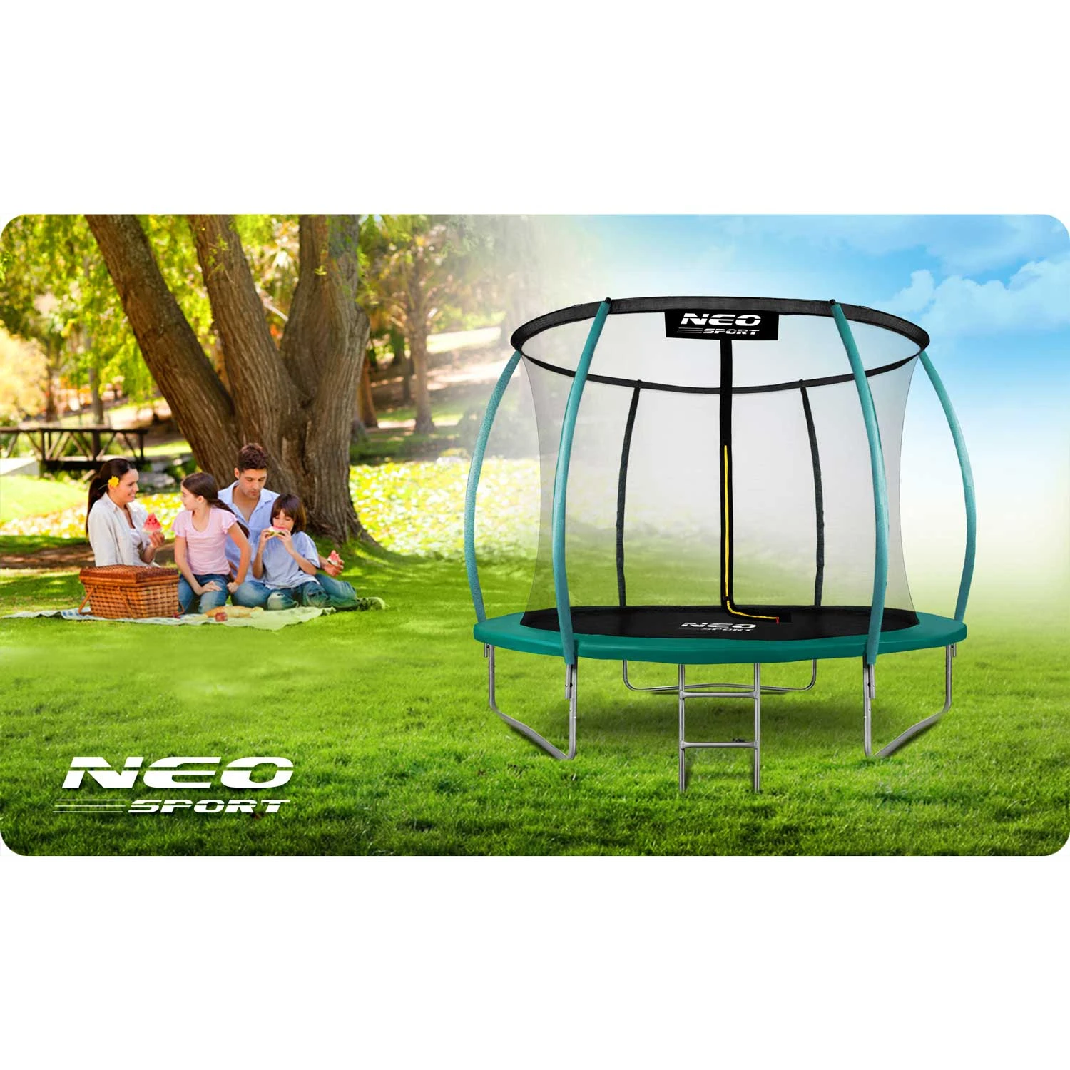 Neo-Sport Garden Trampoline, 252 cm (6)