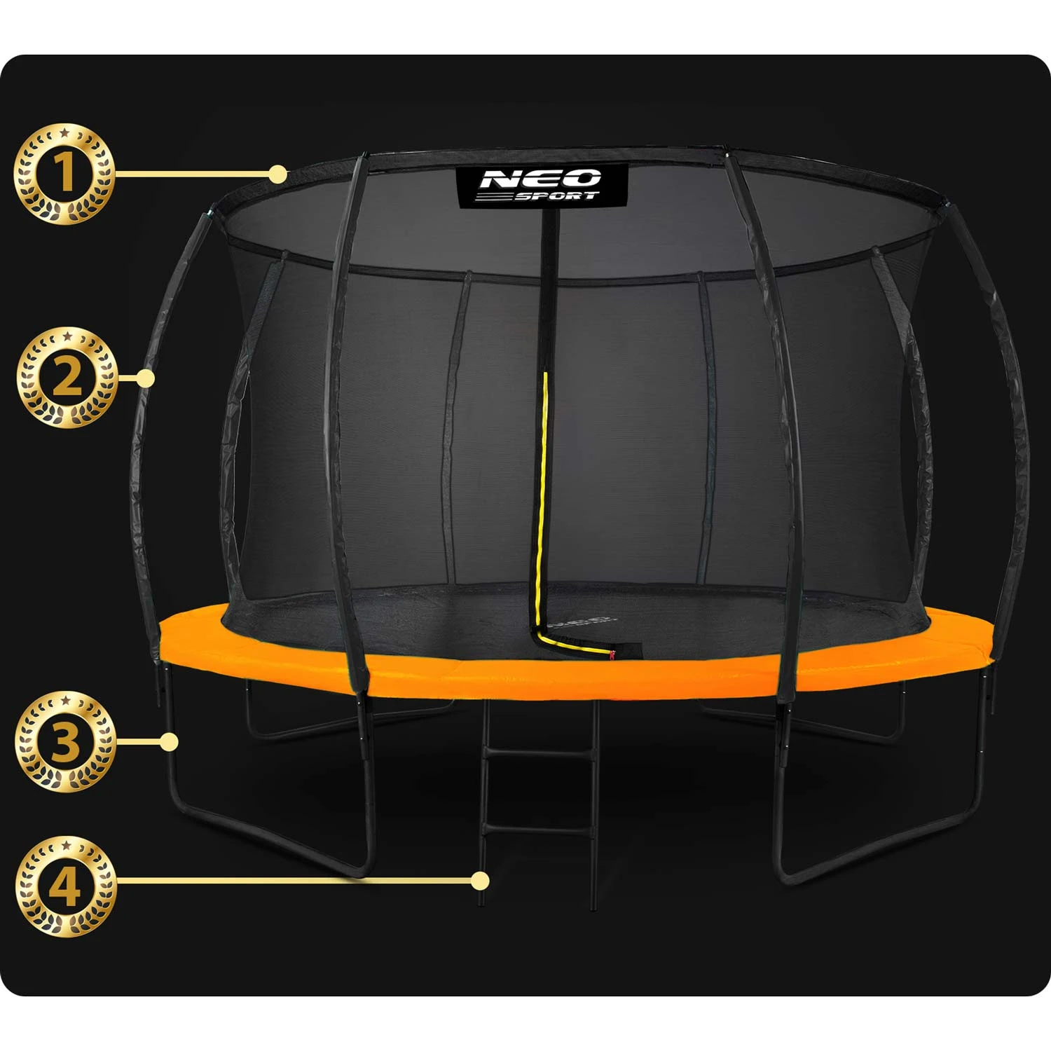 Neo-Sport Garden Trampoline, 374 cm (11)