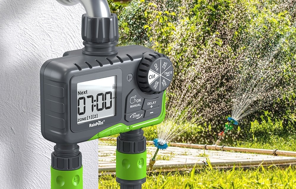 2-Zone Hose Timer RainPoint ITV205 IP65 Waterproof (0)