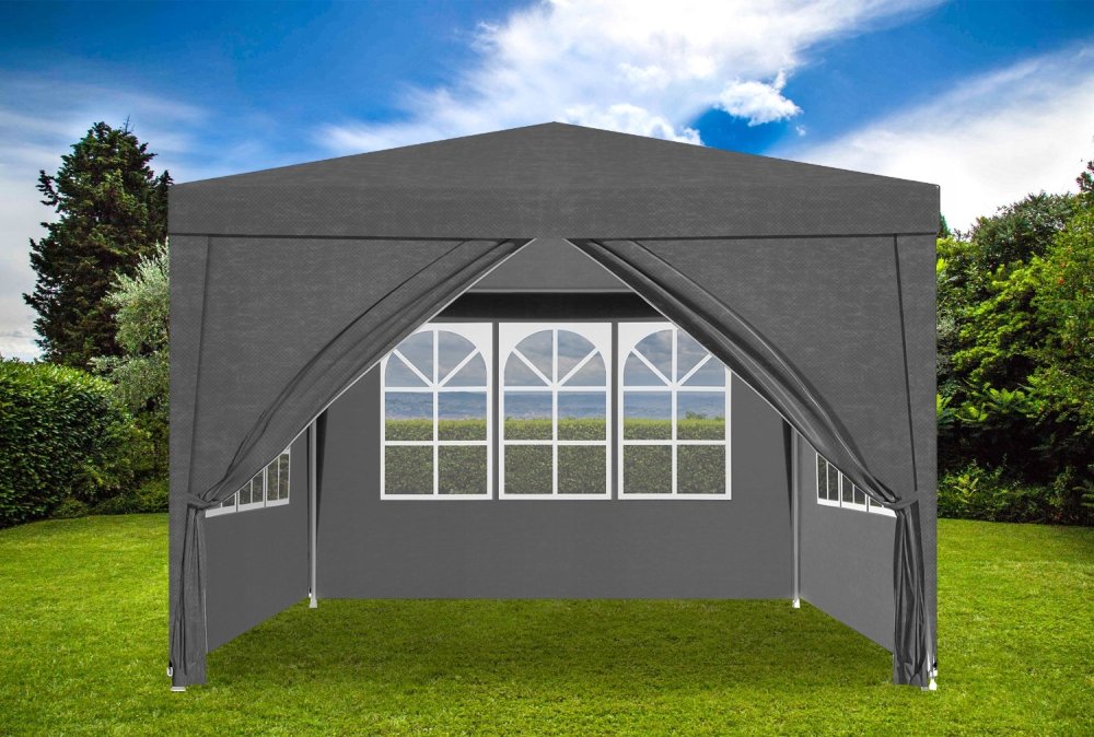 Walls for Garden Tent Pavilion, Gray (1)