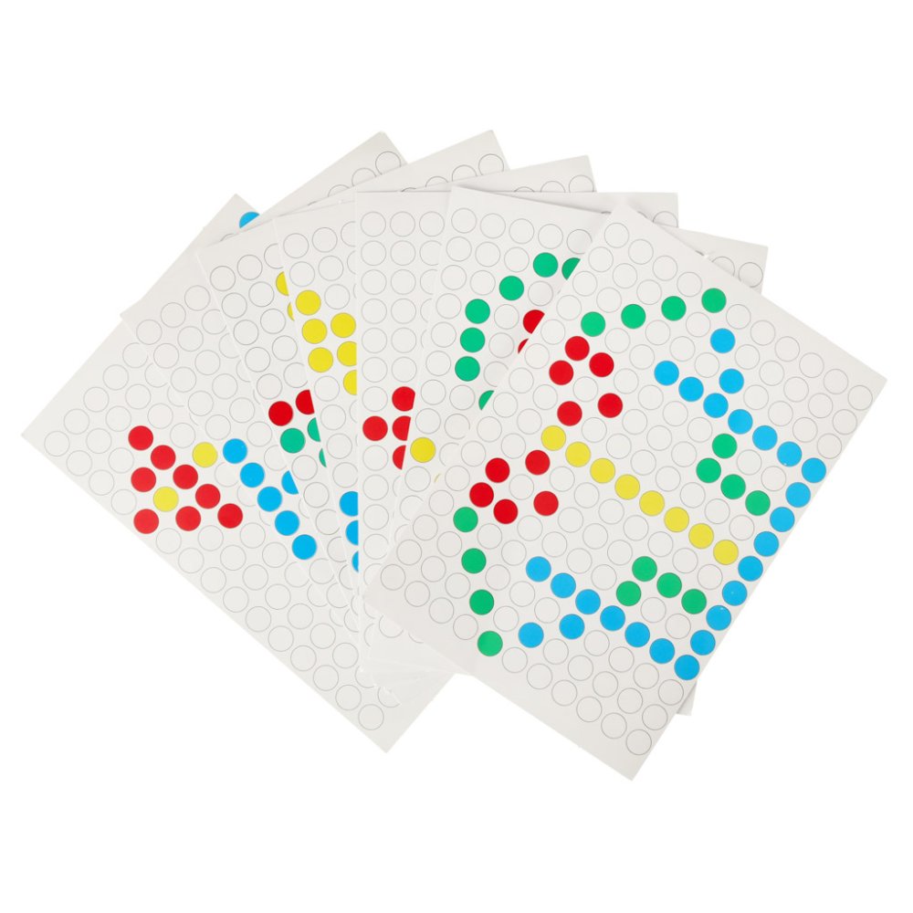 Magnetic Drawing Board Montessori Mosaic with Colored Dots, Yellow (1)