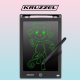 LCD Writing and Drawing Tablet for Kids 8.5\" KRUZZEL 22454, Black